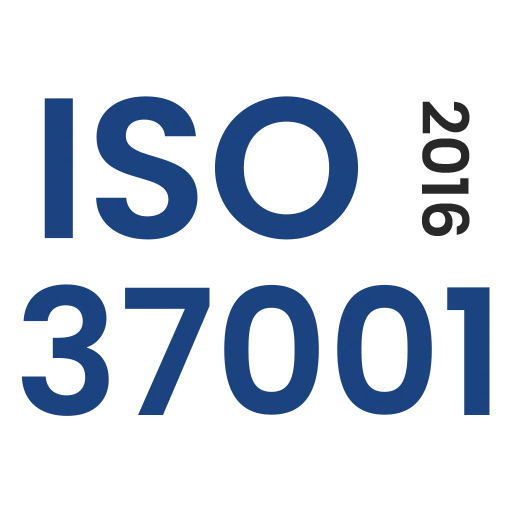 jasa sertifikasi iso 9001 - logo iso 37001