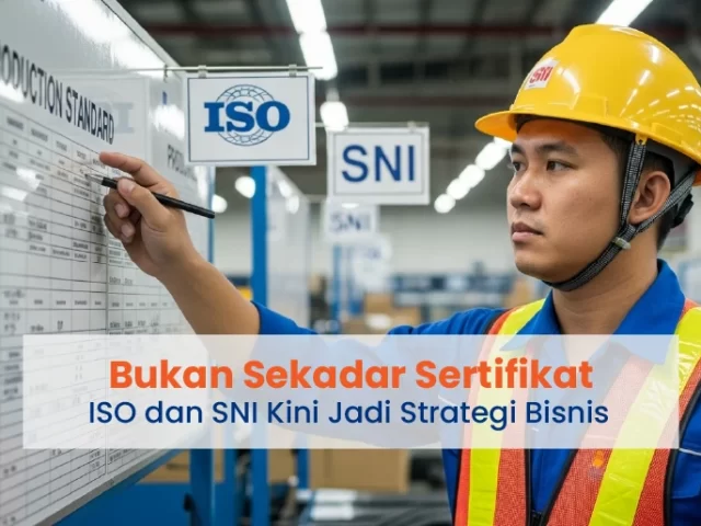 Bukan Sekadar Sertifikat — ISO dan SNI Kini Jadi Strategi Bisnis